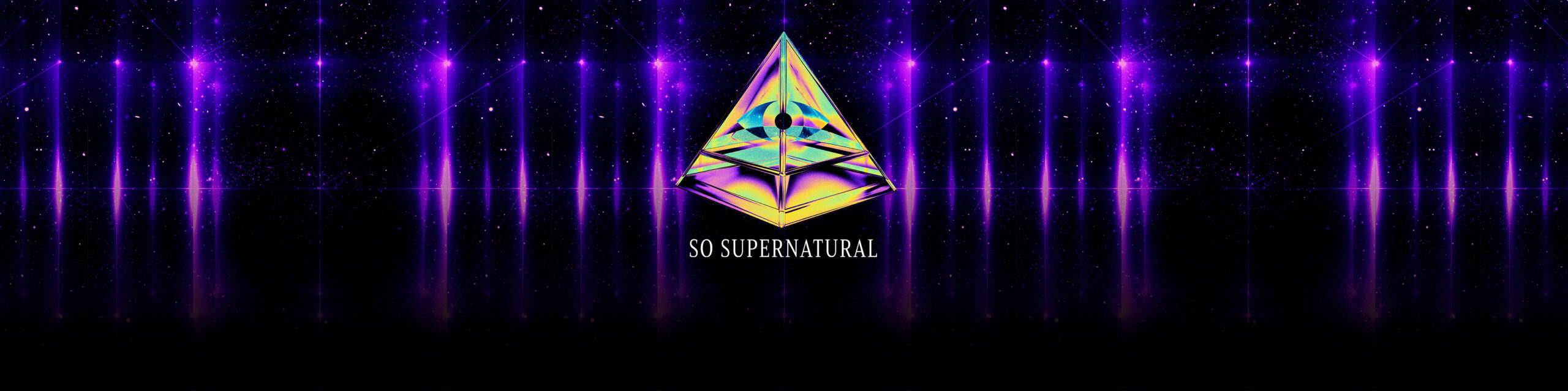 So Supernatural Hero Image. Icon on a background.