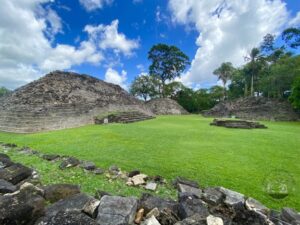 Lubaantun where Mitchell-Hedges allegedly found the Crystal Skull.