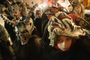 Austria’s Krampus Parade. Photo by Sean Gallup/ Staff/ Getty Images.