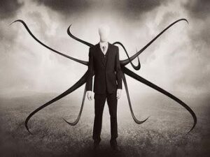 Fan rendering of Slender Man