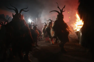 Depiction of Krampus Run.