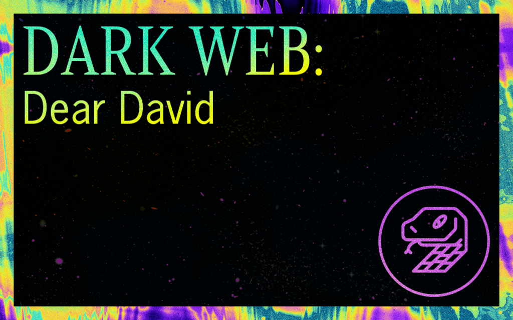 DARK WEB: Dear David Featured Image