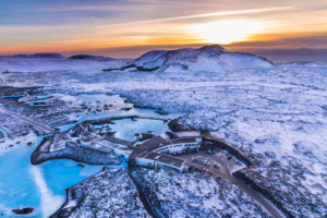The Blue Lagoon in Iceland