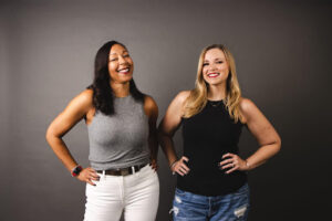 Yvette (left) and Rasha (right).