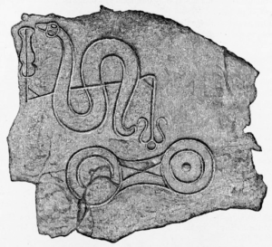 Pictish carving of what may be considered the Loch Ness Monster