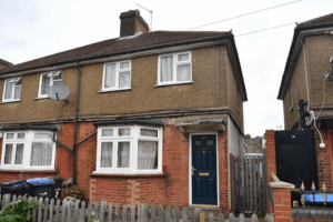 The Hodgsons former home in Enfield.