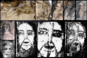 Image showing the evolution of the faces by year.