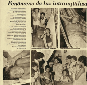 Newspaper clipping mentioning the Chupa Chupa