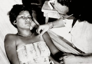 Wounds left on a victim in Colares.