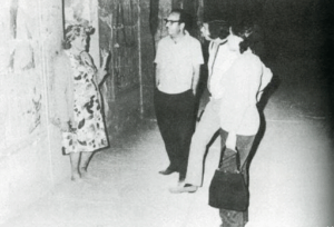 Dorothy at the temple.