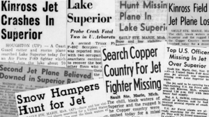 Numerous articles about the missing aircraft and crew