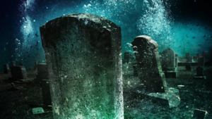 Cemetery beneath Lake Lanier