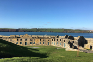 Charles Fort where the White Lady is said to roam after the death of her husband.