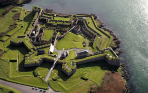Charles Fort where the White Lady is said to roam in Ireland.