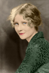 Photo of Peg Entwistle from Just To Remind You theatrical production.