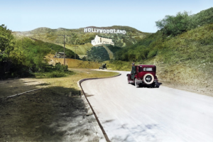 The road to Hollywoodland