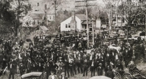 The town of Oscarville before it became Lake Lanier