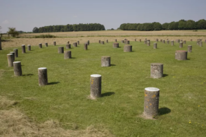 Woodhenge in Wiltshire England.