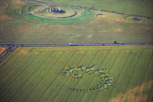 The Famous Julia Set crop circle near Stonehenge