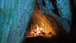 Gorham’s Cave in Gibraltar. Courtesy of Outlook Travel Magazine