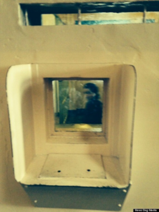 Image captured by tourist, Sheila Sillery-Walsh at Alcatraz of another woman. Courtesy of News Dog Media.