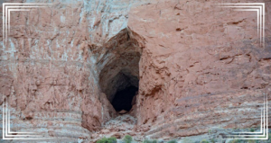 One of the caves inside the Grand Canyon. Courtesy of MaxTour.co