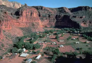 Supai Village in the Grand Canyon. Courtesy of National Park Service.