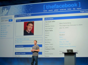 3.) What The Facebook originally looked like courtesy of EOnline